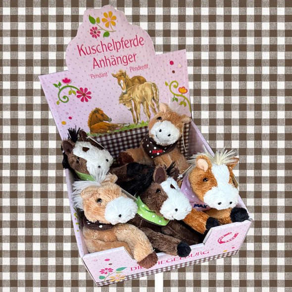Horse Friends Plush Horse Keychain.