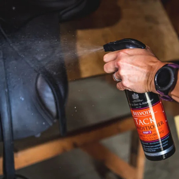 Belvoir Tack Conditioning Spray, Step 2, 500ml. Belvoir Tack Conditioning Spray, Step 2, 500ml.