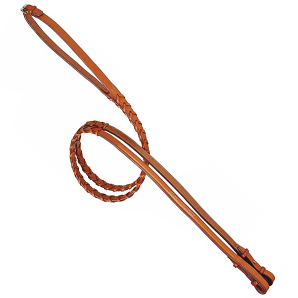 Edgewood Fancy Raised Laced Reins, Pony & Cob. Edgewood Fancy Raised Laced Reins, Pony & Cob.