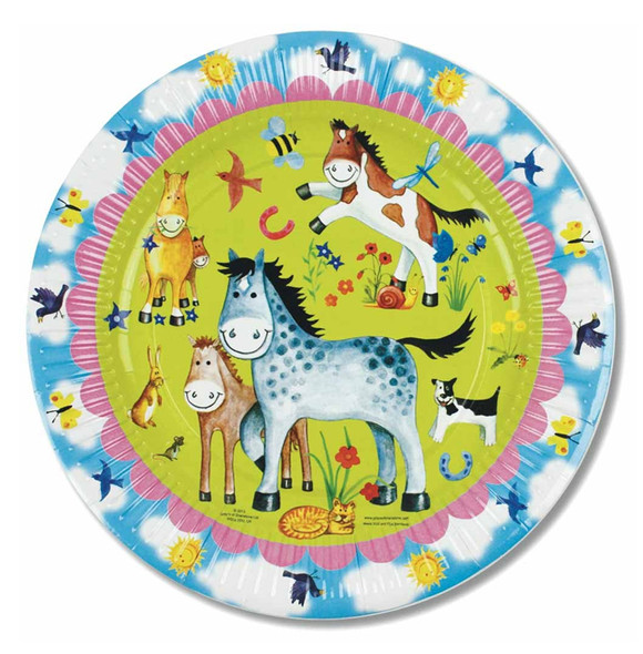 Pony Pals Party Plates, Pack of 8