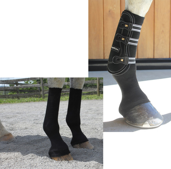 EquiFit HorseSox for Ponies, Black or White