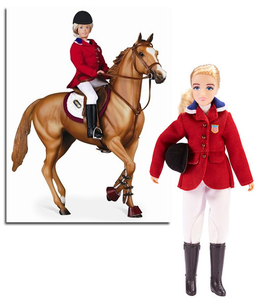 Breyer Show Jumper 8" Figure, Brenda