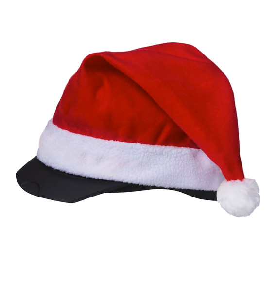 Holiday Santa Helmet Cover Holiday Santa Helmet Cover