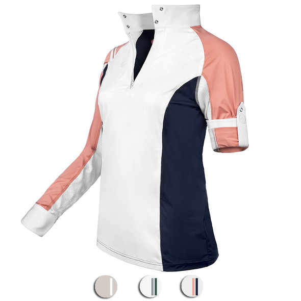 Kathryn Lily Tuxedo Block Competition Shirts,  Three Colors, Childs