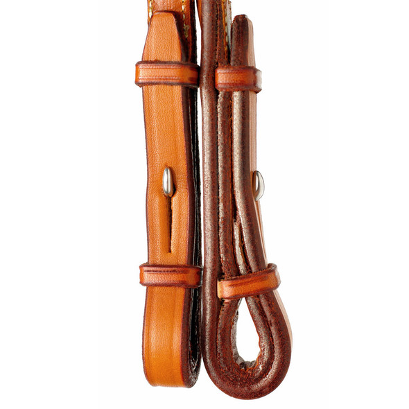 Hook & Stud on cheek pieces of Edgewood bridle.