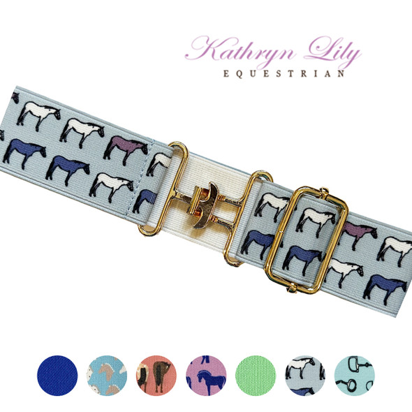 Kathryn Lily 1.5" Wide Adjustable Elastic Belts.