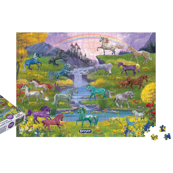 Breyer Unicorn 500 Piece Jigsaw Puzzle