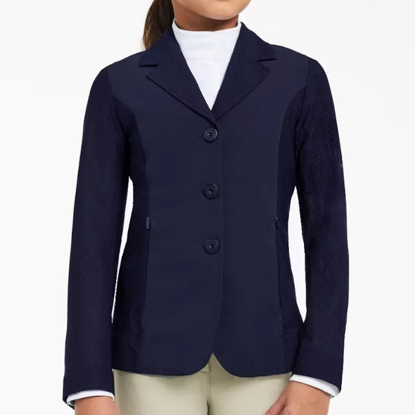 Belle & Bow Norfolk Show Coat, Navy, Sizes 2 - 8 Years