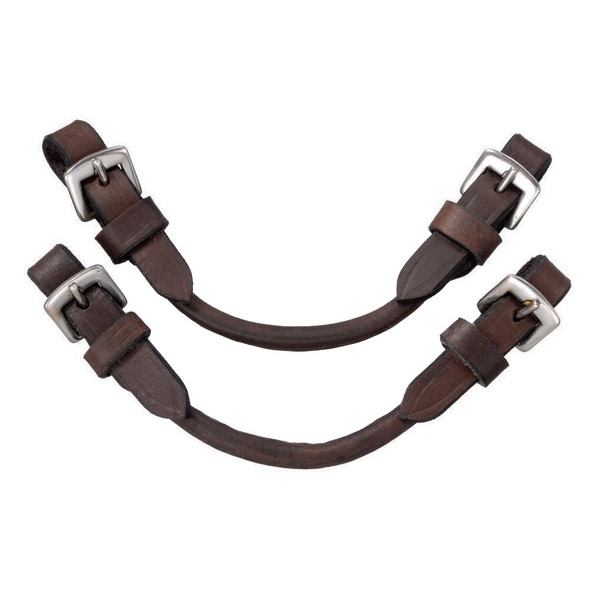 Equitare Leather Bit Converters, Dark Brown