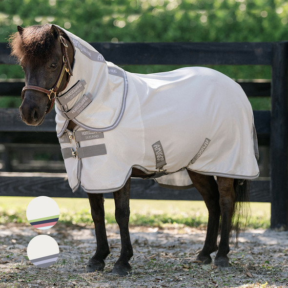 Front Buckles on Silver/lime,Navy, Pink & Blue Amigo Petite Plus Bug Rug.