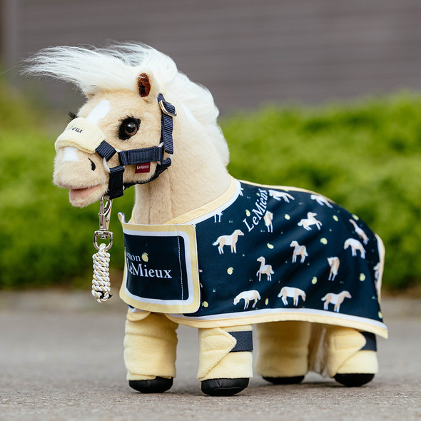 LeMieux Toy Pony Printed Blanket, Lemon. LeMieux Toy Pony Printed Blanket, Lemon.