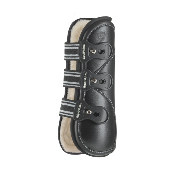 Equifit Sheepswool Replacement Liner shown inside boot.