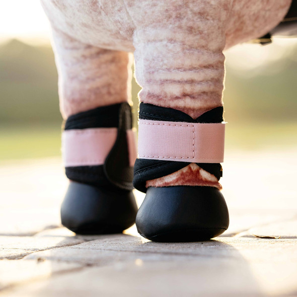 LeMieux Toy Pony Grafter Brushing Boots, Blossom.