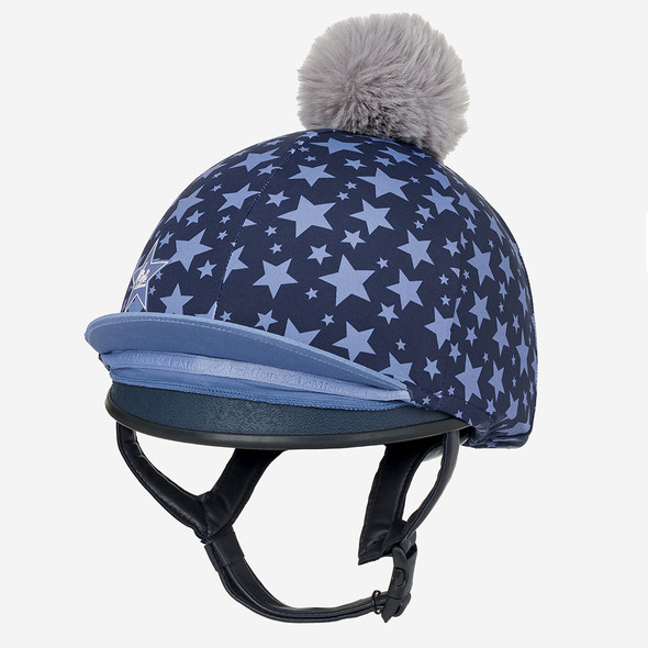 LeMieux Mini Hat Silk, Indigo.