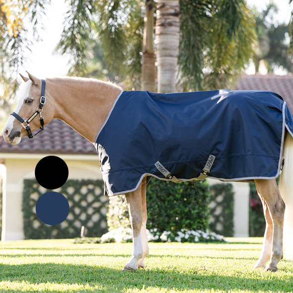 Amigo 1200D Pony Medium 250g Turnout, 2 Colors, 45" - 69" .