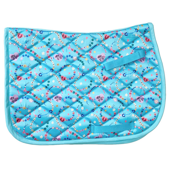 Belle & Bow Pony Saddle Pad, Friendship. Belle & Bow Pony Saddle Pad, Friendship.