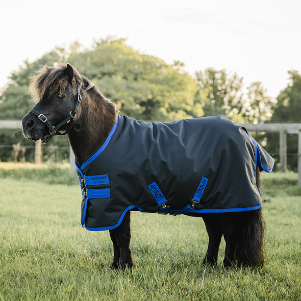 Amigo Ripstop 900D Petite Turnout, 0g, Black/Classic Blue, 33" - 48".