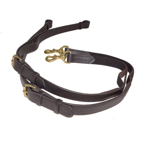 Leather Pony Side Reins With Elastic