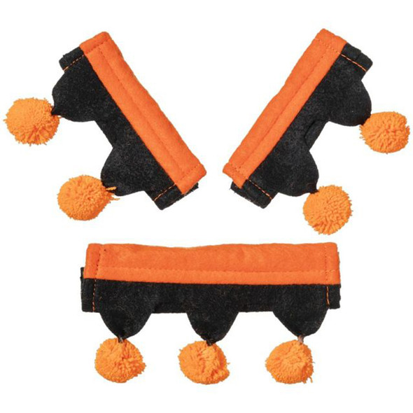 Halloween MINIATURE Halter Covers - 3 Piece Set. Halloween MINIATURE Halter Covers - 3 Piece Set.