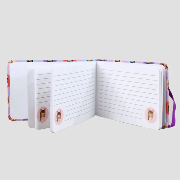 Grey's Cartoon Horse Banded Notebook with Elastic Band. Grey's Cartoon Horse Banded Notebook with Elastic Band.