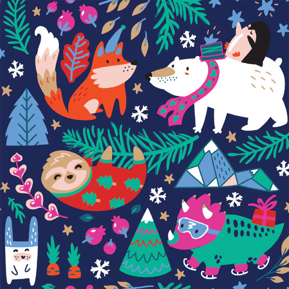 Dreamers & Schemers Pair & a Spare Boot Socks, Snow Much Fun.