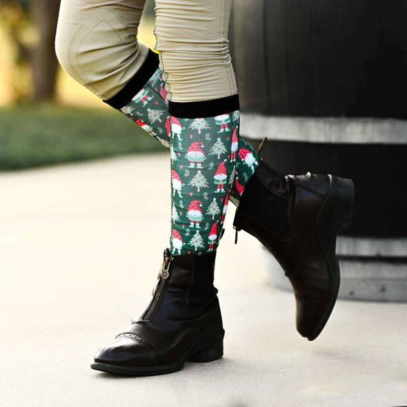 Dreamers & Schemers Pair & a Spare Boot Socks, Gnome for the Holidays.
