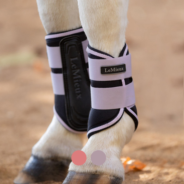  LeMieux Mini Grafter Brushing Boots, For Ponies 11.2 - 13h, 2 Colors.