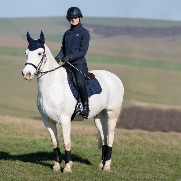 LeMieux Suede GP Square Pony Saddle Pad, Small/Medium.
