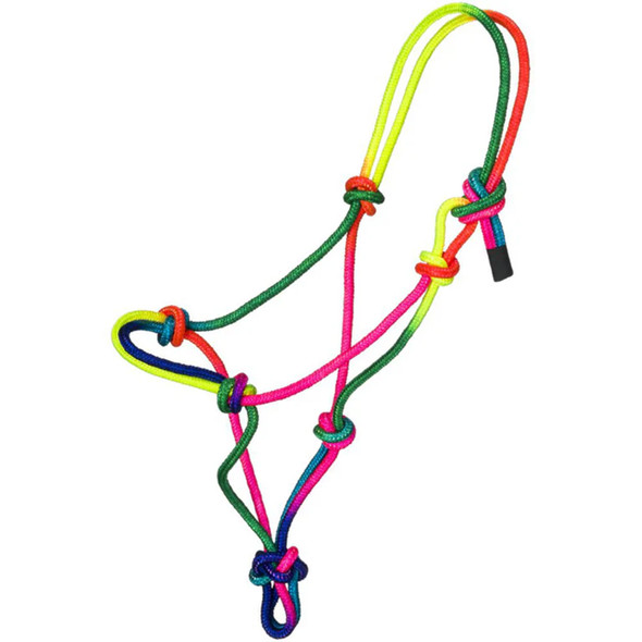 Tough-1 Miniature Multi-Color Rope Halter..