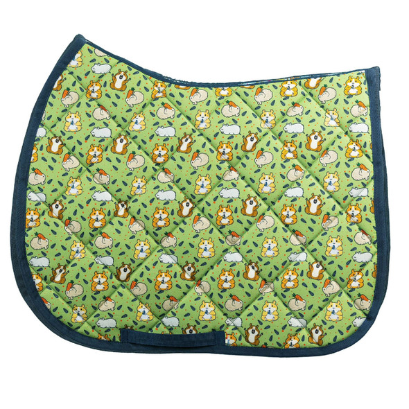 Dreamers & Schemers Pony Saddle Pad, Hamsters.