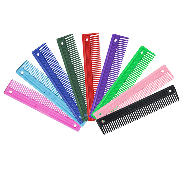 9 Inch Plastic Comb for Horse manes & tails. 9 Inch Plastic Comb for Horse manes & tails.