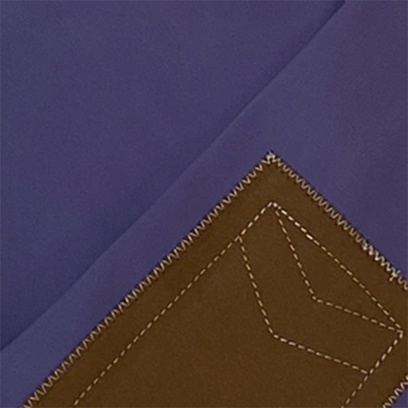 Tailored Sportsman Girls TechLight Clarino Jods, Royalty/Tan, Front Zip.