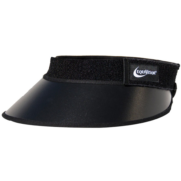 EquiVisor ® Sport 3" Brim Helmet Visor, Black.