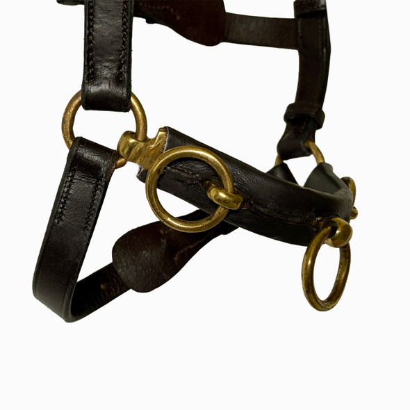 Exselle Leather Lunging Cavesson,Pony/Cob