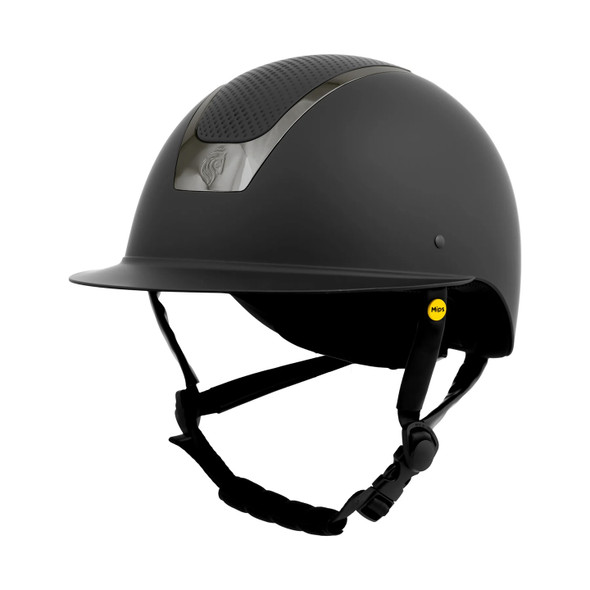  Equinavia Crown Mips® Riding Helmet - Black/Gunmetal