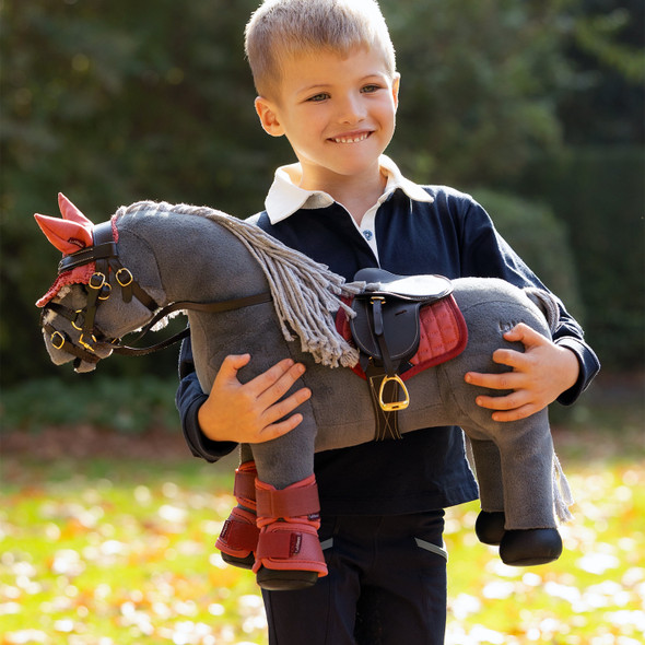 LeMieux Toy Plush Pony Smokey, Grey.