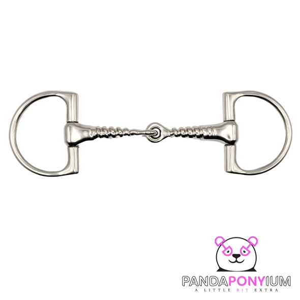 Pandaponyium D Ring Corkscrew Snaffle Bit