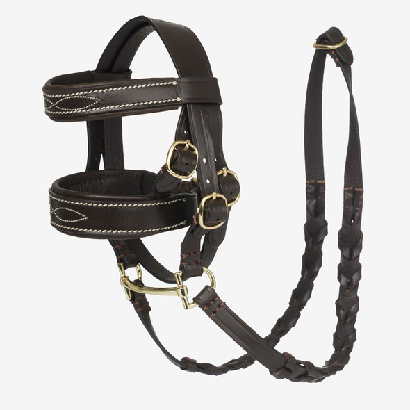 LeMieux Toy Pony Hunter Bridle, Brown