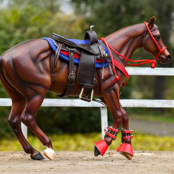 Breyer Western Riding Set in Hot Colors.