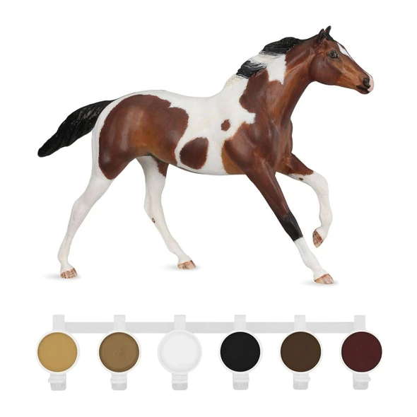 Breyer Paint Your Own Horse Pinto Sport Horse.