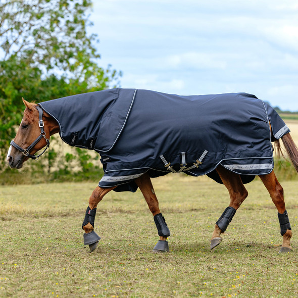  LeMieux Arika Storm-Tek 1200D Heavy Turnout Blanket 350g  Navy 57"-60".