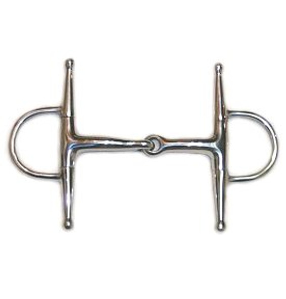 Full Cheek Eggbutt Snaffle 4", 4.5" & 4.75"