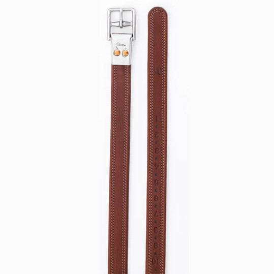 Pessoa Covered 48" Stirrup Leathers, Child's.