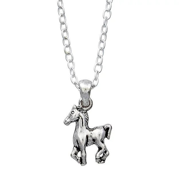 Prancing Pony Necklace in Horse Head Gift Box