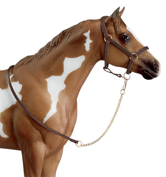 Breyer Leather Halter with Lead Chain