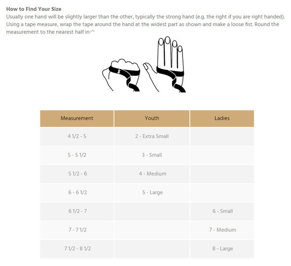 Heritage Pro-Fit Show Gloves,  Sizes 5 - 7
