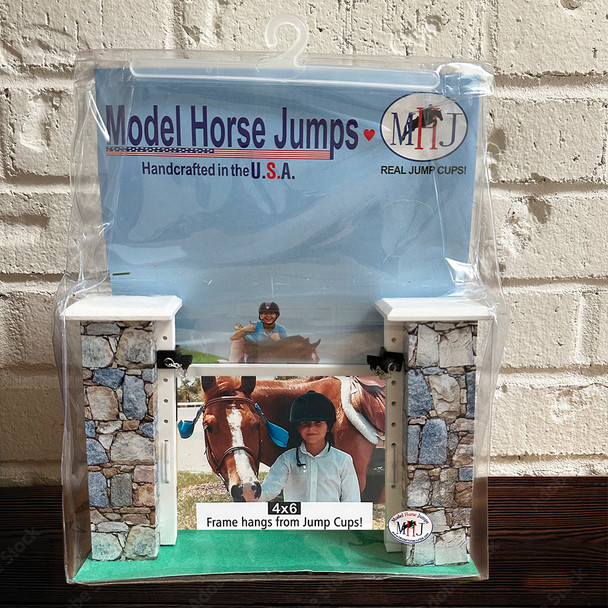 Stone Wall FRAME from Model Horse Jumps