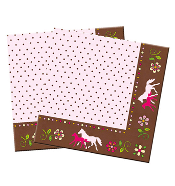 Horse Friends Napkins, Pack of 20