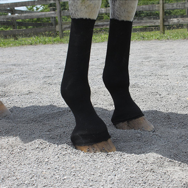 EquiFit HorseSox for Ponies, Barn Roll, Black or White