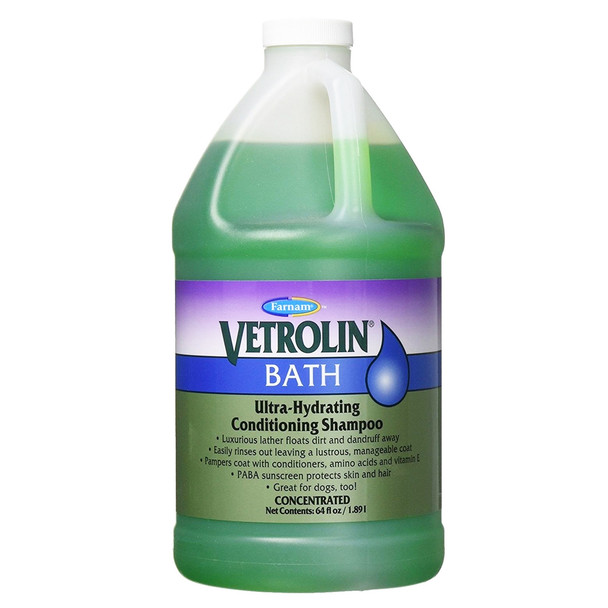 Vetrolin Bath Shampoo, 64 oz.